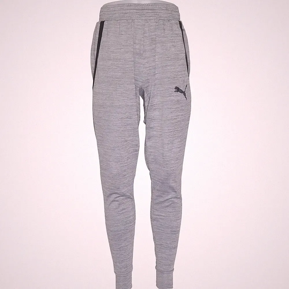 Puma, Jogginghose, Größe: 44/46, Grau, Herren #G4r