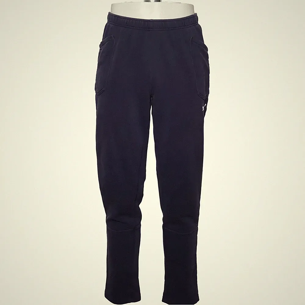 Puma, Jogginghose, Größe: 48/50, Blau, Baumwolle, Einfarbig, Herren #xyF
