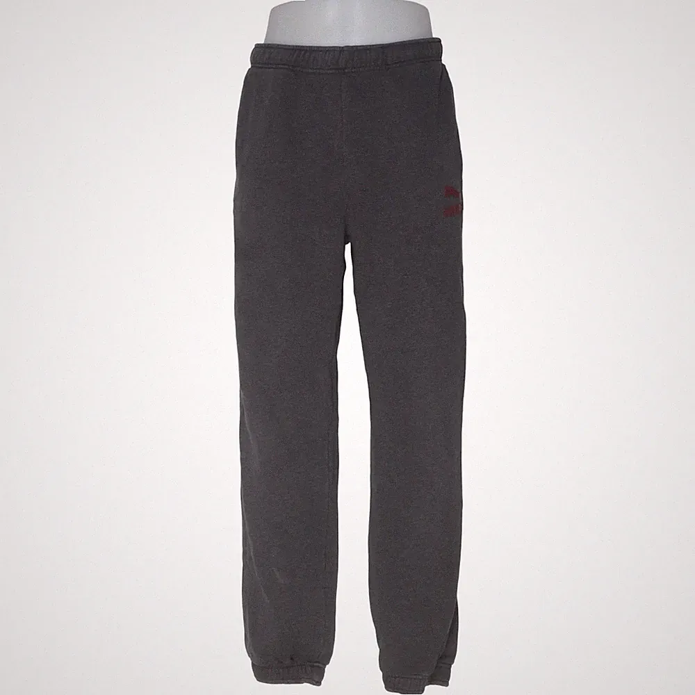 Puma, Jogginghose, Größe: 48/50, Grau, Einfarbig, Fleece, Herren #8GK
