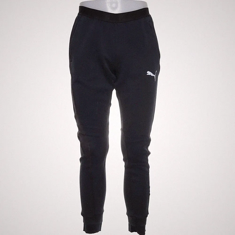 Puma, Jogginghose, Größe: 48, Schwarz, Baumwolle/Polyester, Herren #EGU