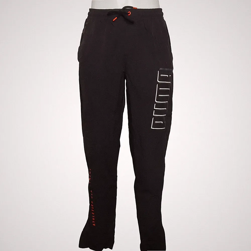 Puma, Jogginghose, Größe: 52/54, Schwarz, Elasthan/Polyamid, Print, Herren #fsO