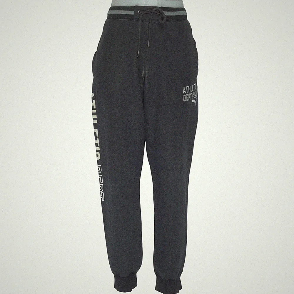Puma, Jogginghose, Größe: 56/58, Grau, Baumwolle/Polyester, Sonstiges #VJj