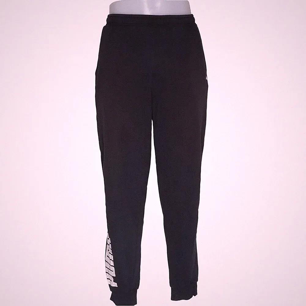 Puma, Jogginghose, Größe: 56/58, Schwarz, Baumwolle/Elasthan/Polyester #6qB