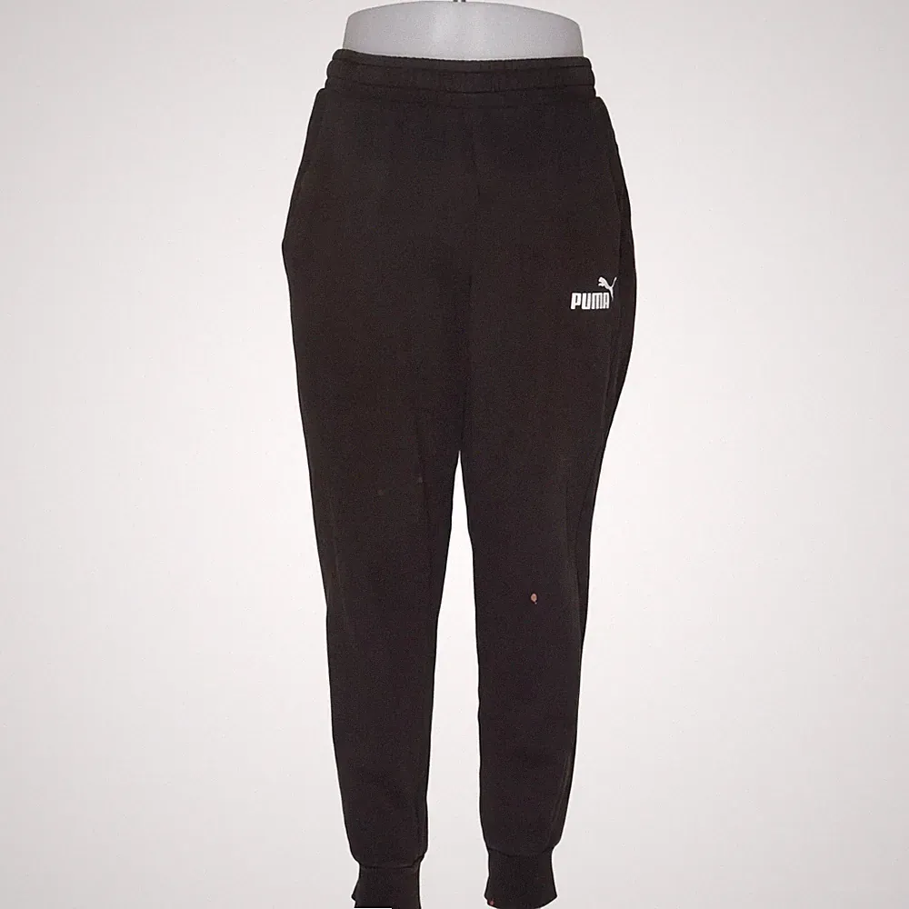 Puma, Jogginghose, Größe: L, Schwarz, Baumwolle, Einfarbig, Sweat, Herren #gIn