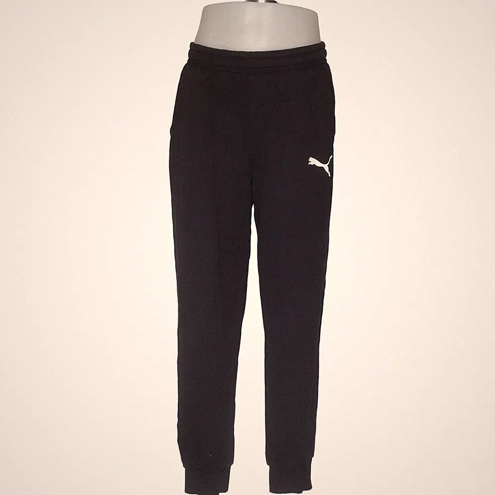 Puma, Jogginghose, Größe: L, Schwarz, Baumwolle, Einfarbig, Sweat, Herren #pp0