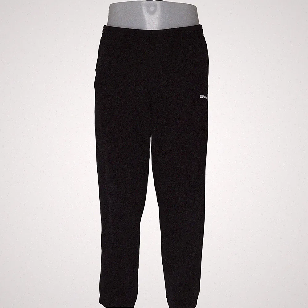Puma, Jogginghose, Größe: L, Schwarz, Einfarbig, Fleece, Herren #eDv
