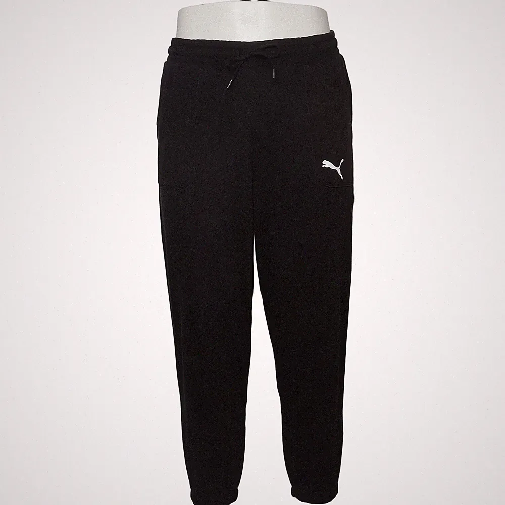 Puma, Jogginghose, Größe: M, Schwarz, Baumwolle/Polyester, Fleece, Herren #ynN