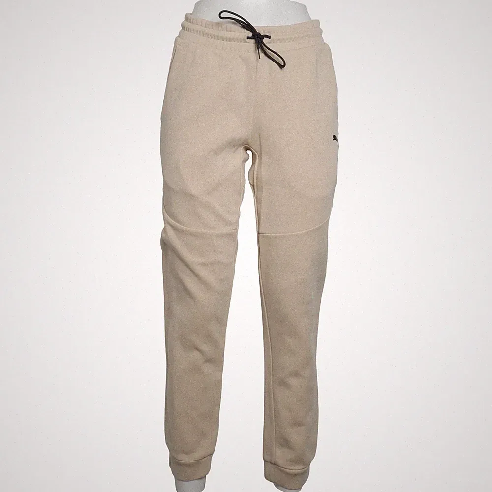 Puma, Jogginghose, Größe: S, Beige, Baumwolle/Polyester, Einfarbig, Herren #xXr