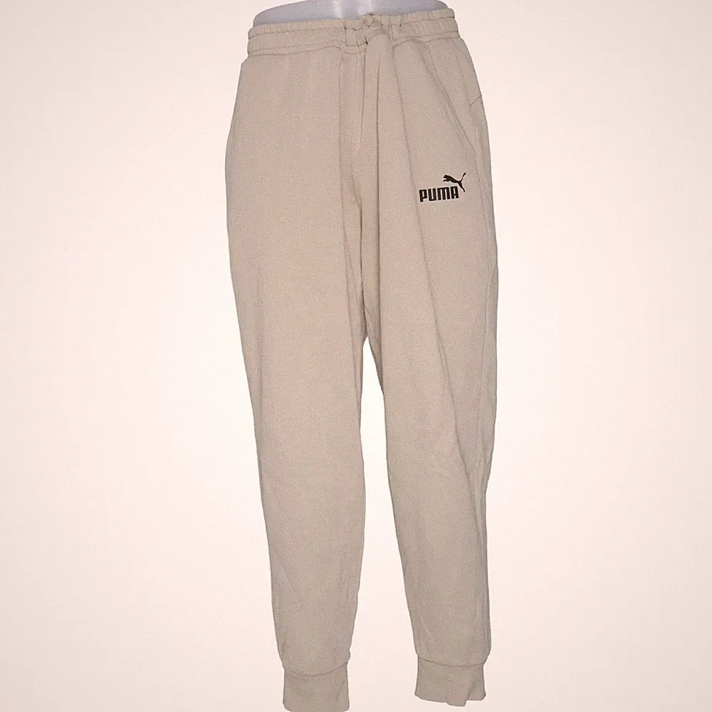 Puma, Jogginghose, Größe: XXL, Beige, Baumwolle/Elasthan/Polyester #hC1
