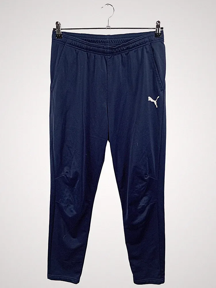 PUMA Jogginghose Herren Blau Gr. 52, 54 XL Sportlich Polyester