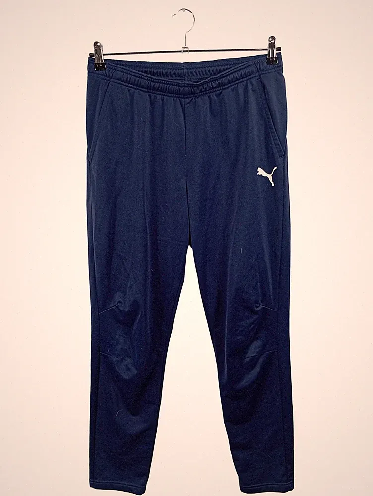 PUMA Jogginghose Herren Blau Gr. 52, 54 XL Sportlich Polyester