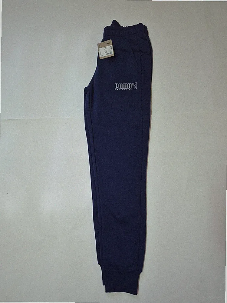 Puma Jogginghose Herren Blau Gr S M L XL Freizeithose Trainingshose Freizeithose