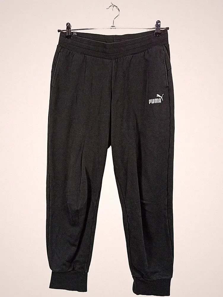PUMA Jogginghose Herren Gr. 48 Schwarz Sportlich