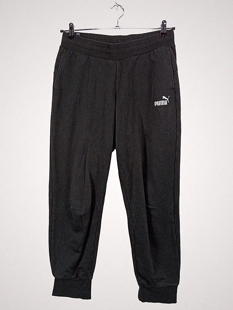PUMA Jogginghose Herren Gr. 48 Schwarz Sportlich