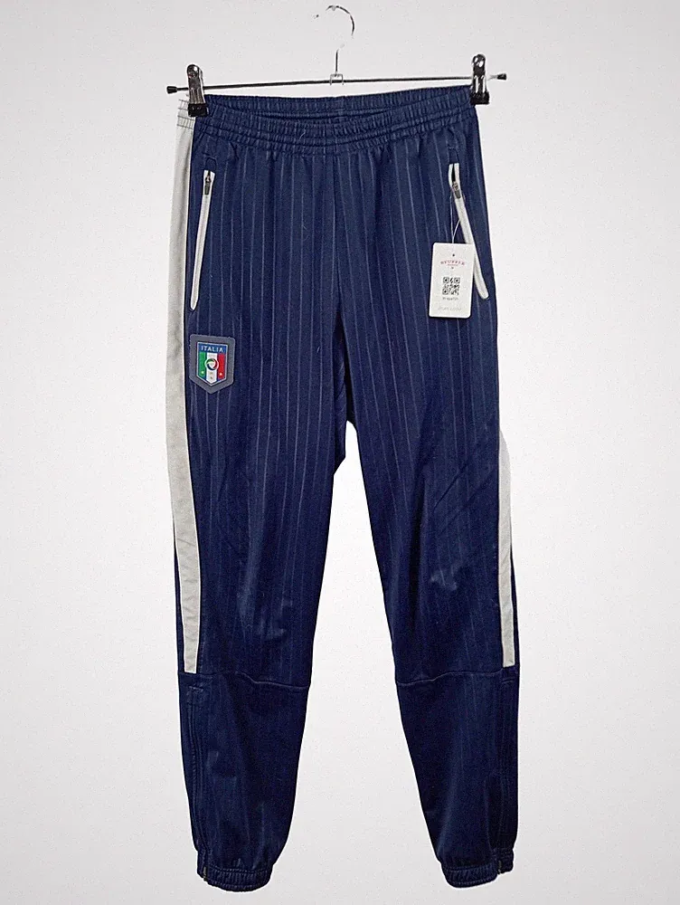 PUMA Jogginghose Herren Gr. 50 L Blau Italien Trainingshose Sport
