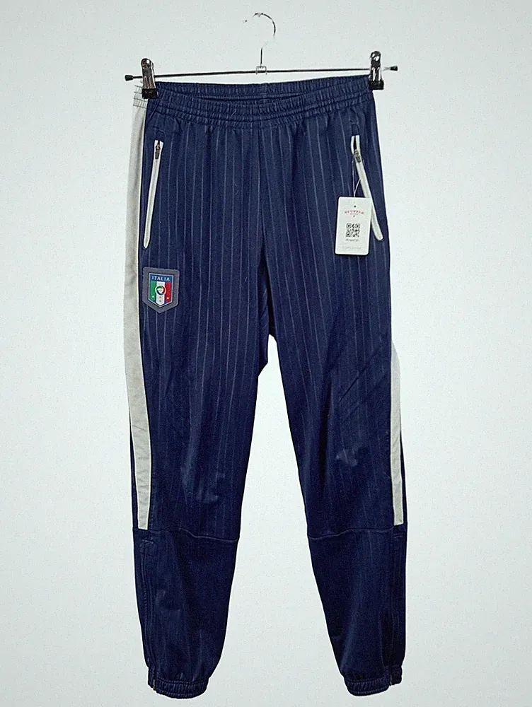 PUMA Jogginghose Herren Gr. 50 L Blau Italien Trainingshose Sport