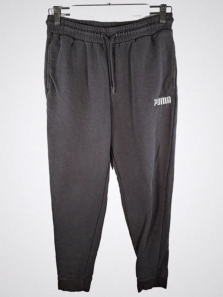 PUMA Jogginghose Herren Gr. M Grau Trainingshose Sporthose Sweatpants