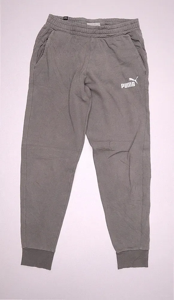 Puma Jogginghose Herren grau Größe S Gummibund