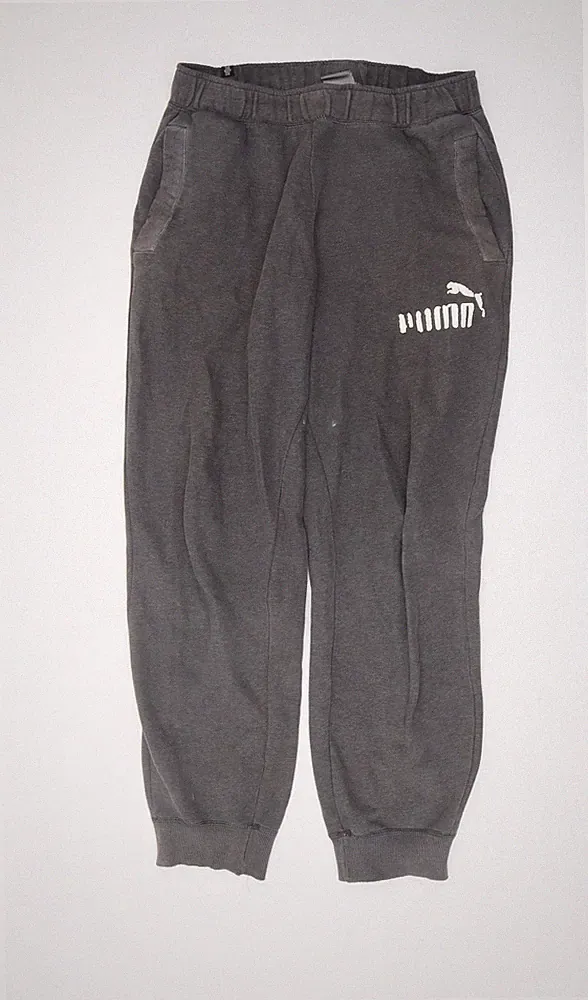 Puma Jogginghose Herren grau - M, Freizeit Sportbekleidung