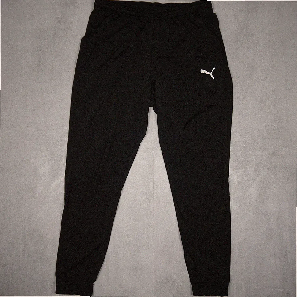 Puma Jogginghose Herren XL Schwarz Slim Fit Streetwear Sportwear Training