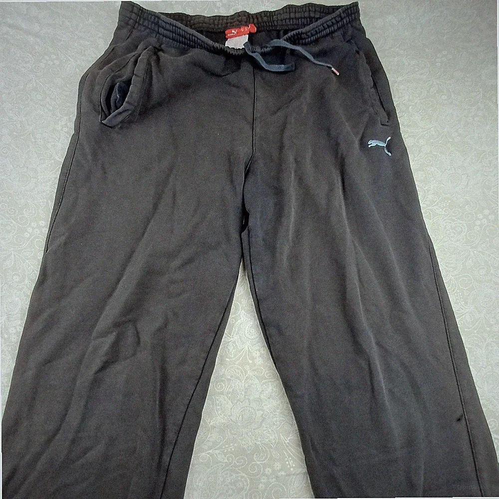 Puma Jogginghose M schwarz lang Laufhose Sporthose Sport A8