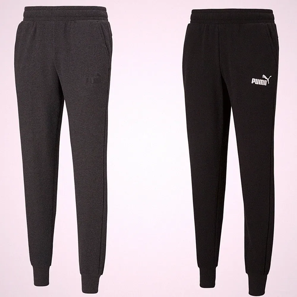 Puma Jogginghose Sweatpant Traingshose Hose Baumwolle Herren Männer schwarz