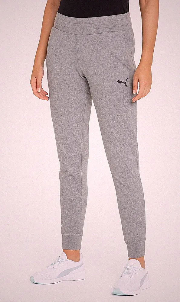 Puma Jogginghose Trainingshose Damen Frauen teamGoal 23 Pants Baumwolle Grau S