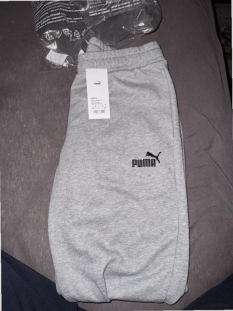 PUMA Jogginghose Trainingshose Grau Größe M Herren Neu Mit Etikett Original