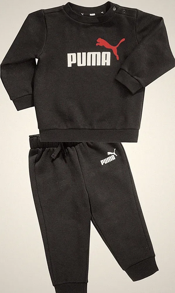 PUMA Kinder Jogginganzug Schwarz
