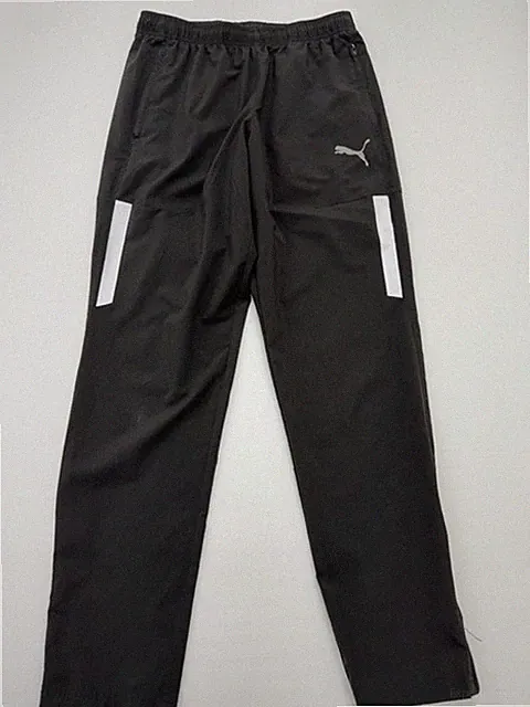 Puma Kinder Trainingshose M schwarz Gummibund Sport Jogginghose