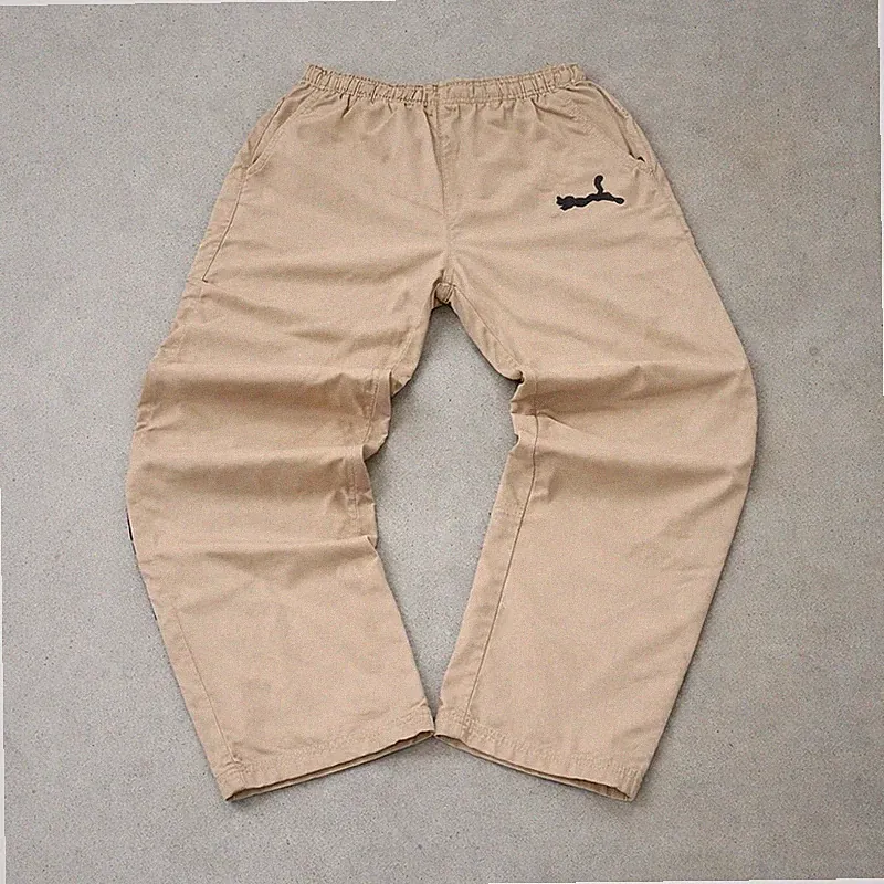 Puma Nylon Track Pants Embroidered Logo (XS)