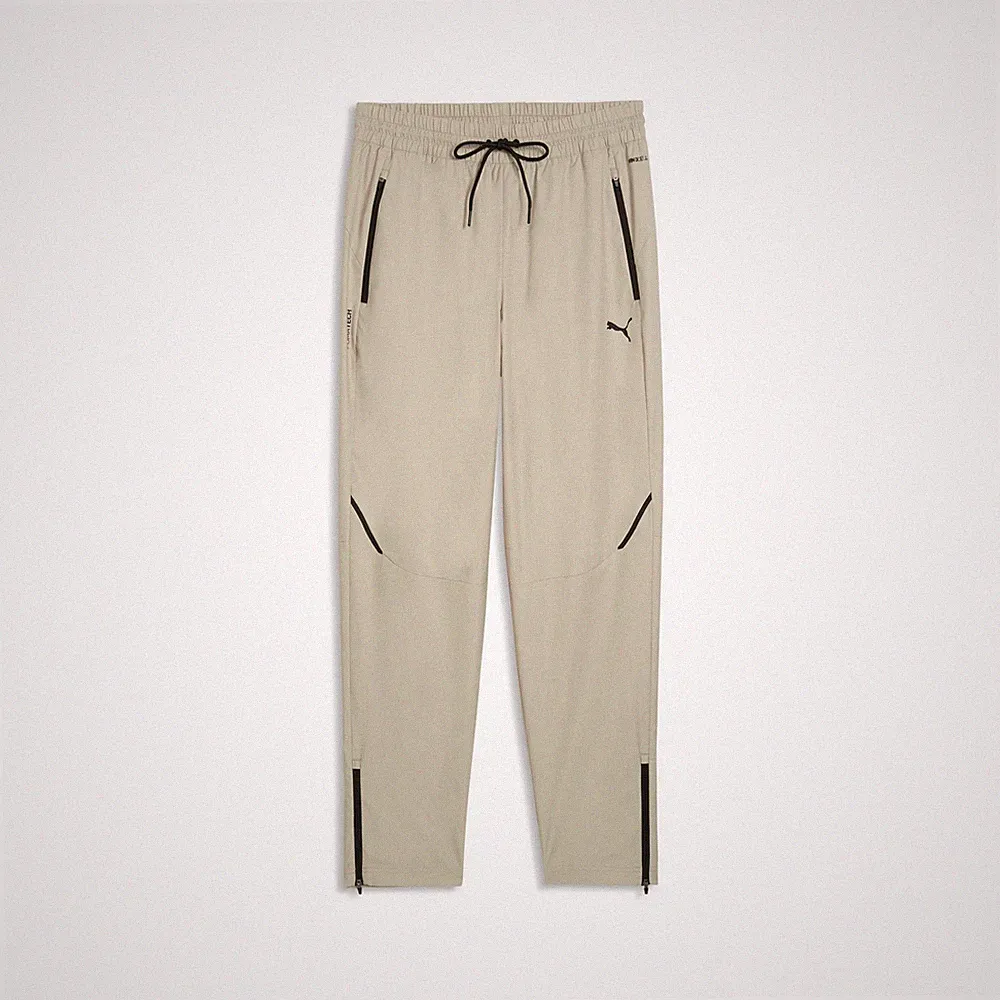 Puma PUMATECH WOVEN OP Herren-Jogginghose beige 63442061 r M