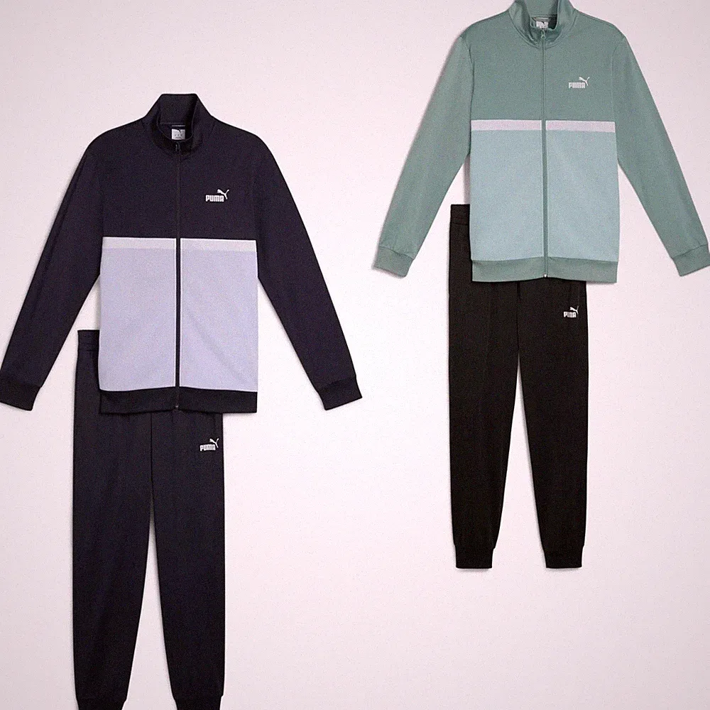 Puma Trainingsanzug Sportanzug Jogginganzug für Herren Poly Colorblock Suit