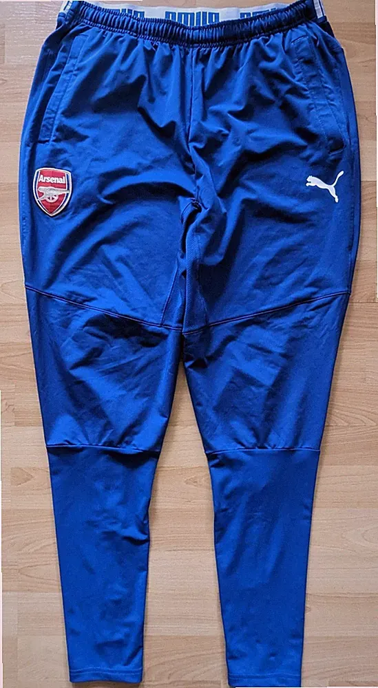 Puma Trainingshose Fußball „Arsenal“ Jogginghose blau XL (56/58) Herren