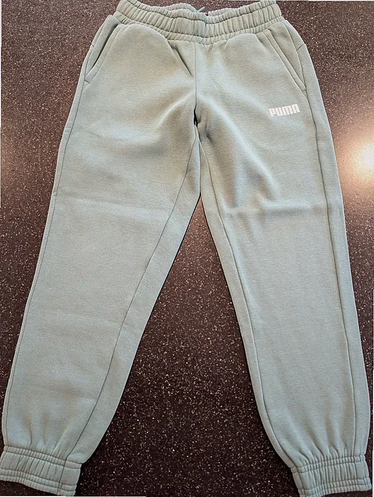 Puma Trainingshose, Jogginghose, Jungen, grün, Größe 140