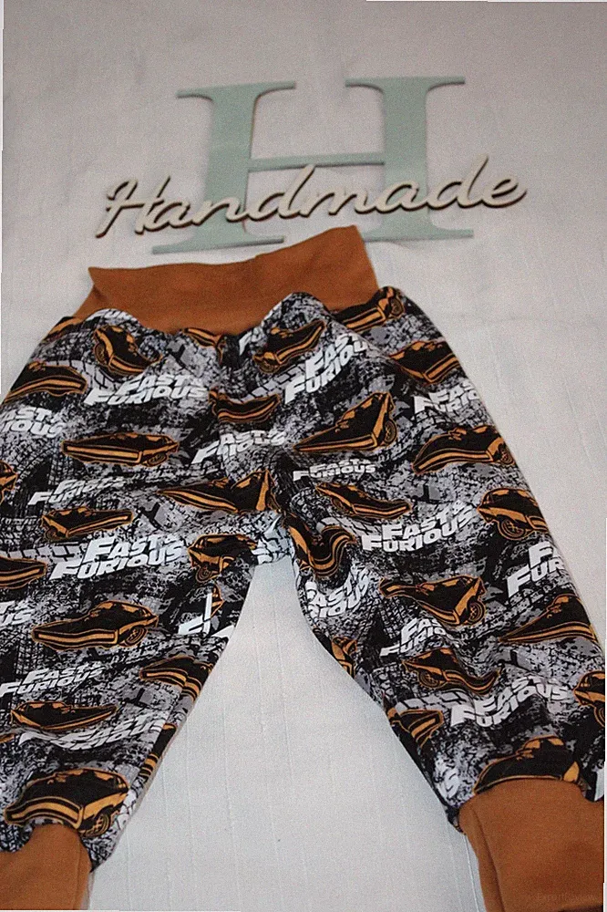 Pumphose-Jogginghose-Baggy Pants-Handmade-Gr 80-86-92
