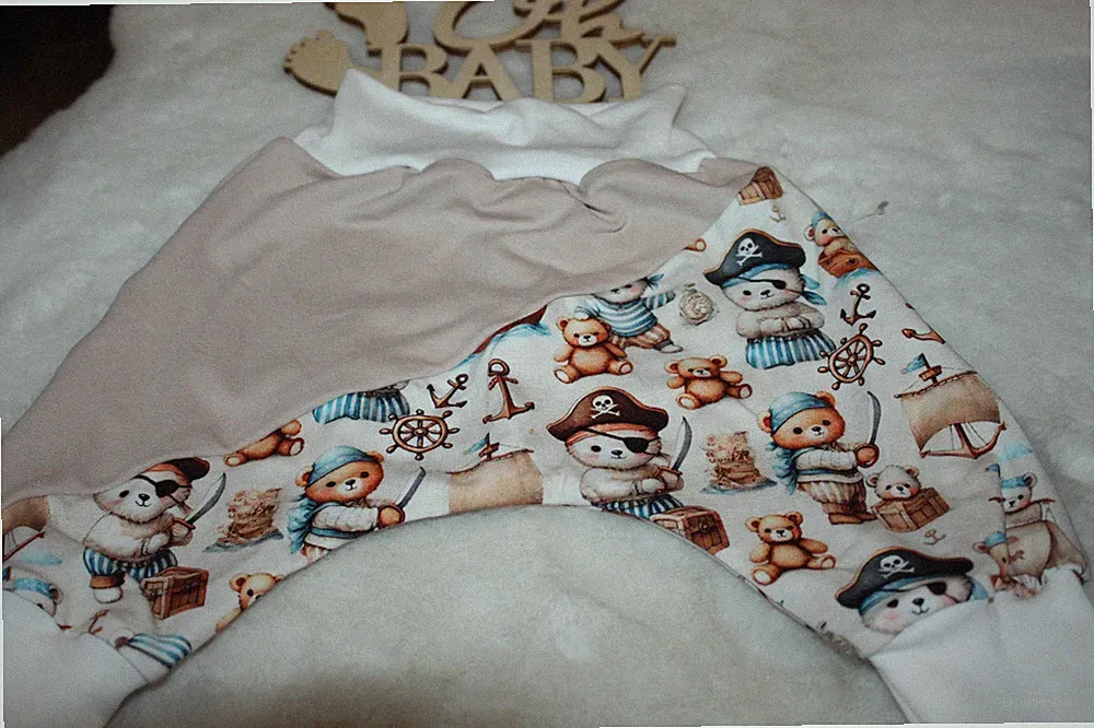 Pumphose-Jogginghose-Handmade-Gr 68/74 Teddy Neu Handmade 2