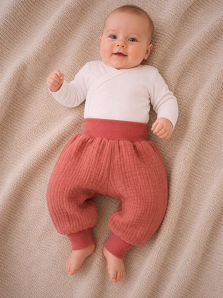 pumphosen baby musselin bio- Baumwolle jogginghosen sommerhosen