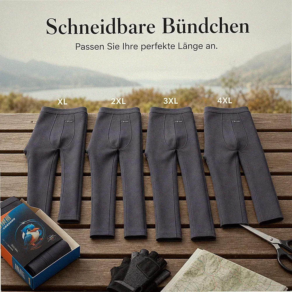 Radhose Herren Thermisch, für Radsport - beim Sport