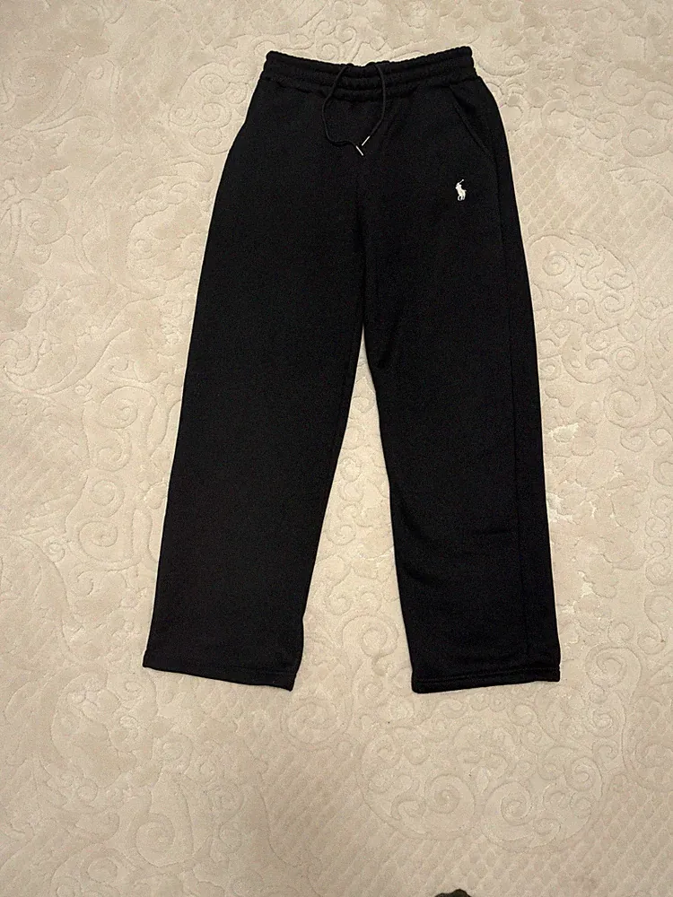 Ralph Lauren Jogginghose Brandneu Schwarz/Logo Weiss Größe L/M ( Beide Passen )