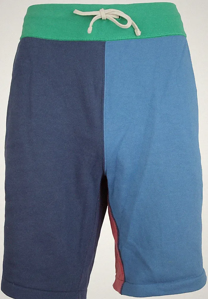RALPH LAUREN POLO Herren Kurze Jogginghose Sweatpants Shorts Größe XL Mehrfarbig
