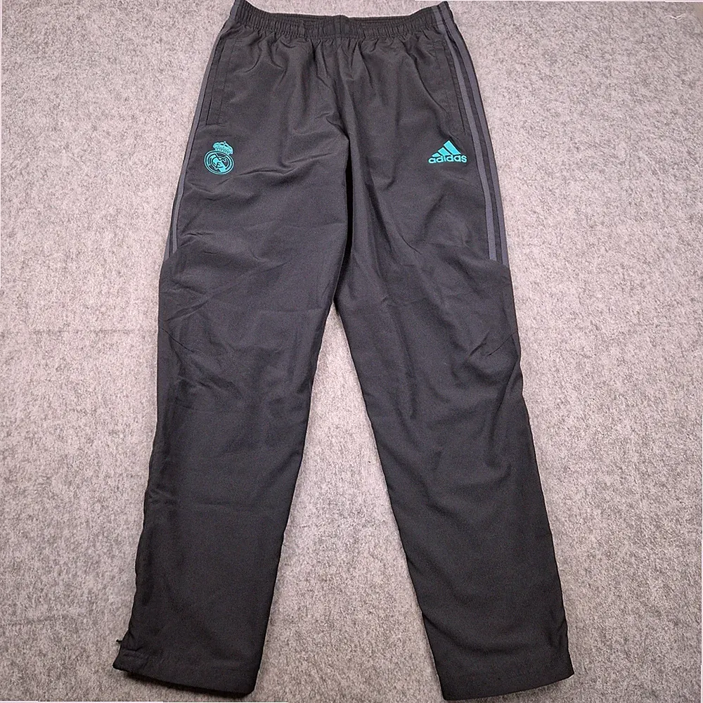 Real Madrid Adidas Trainingshose Herren Medium schwarz Fußball Jogginghose Fußball