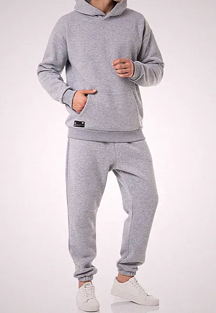 Redbridge Herren Jogginganzug Sweat Suit Set Hoodie Hose Premium Loose-Fit