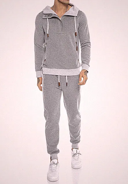 Redbridge Herren Jogginganzug Sweat Suit Set Pullover Hose Royal Secret Premium