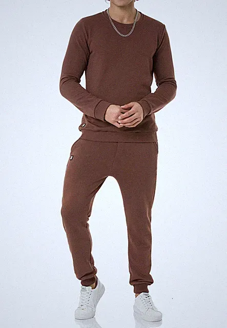 Redbridge Herren Jogginganzug Sweat Suit Set Sweatshirt Hose Premium Basic