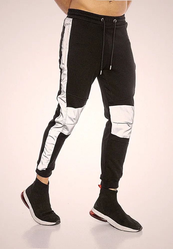 Redbridge Herren Jogginghose Hose Sweat-Pants Bounce Off Reflektierend Dance