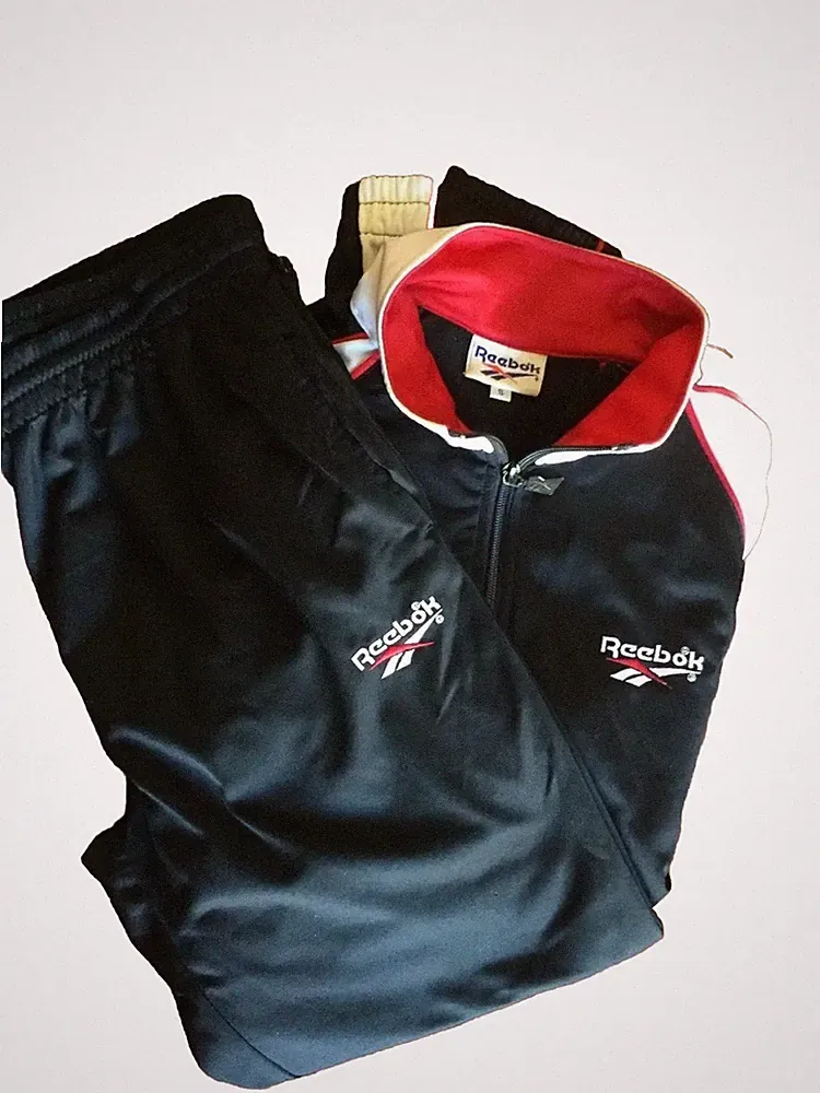 🔥 REEBOK ANZUG KOMPLETT - SWEATSHIRT + HOSE - GR. S - SPORTLICH/CASUAL 🔥