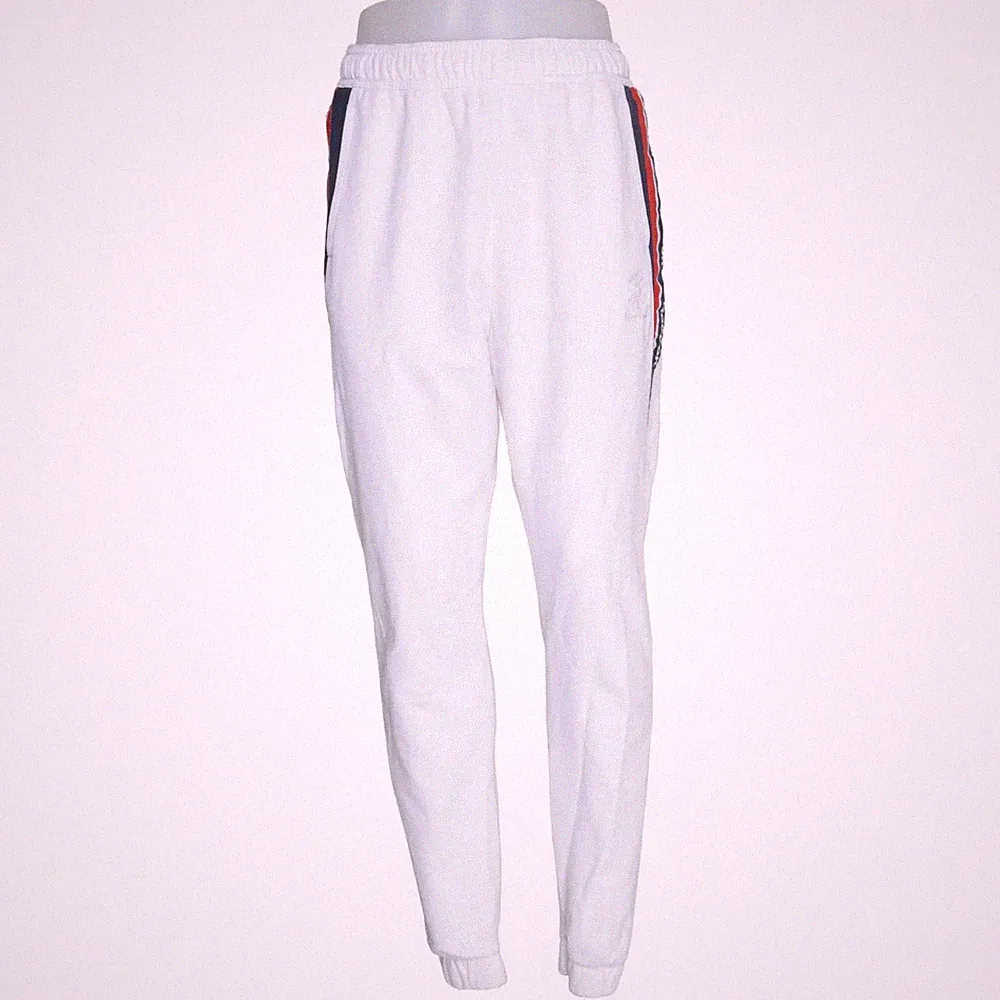 Reebok Classic, Jogginghose, Größe: M, Weiß/Blau/Rot, Baumwolle/Polyester #zbr