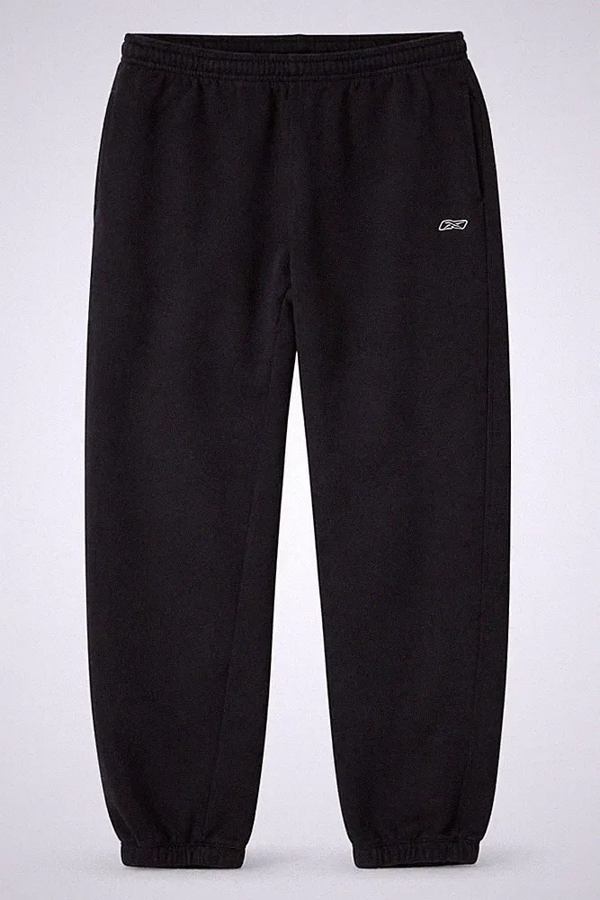 Reebok Herren Jogginghose Größe L schwarz Freizeit Gummibund Logo