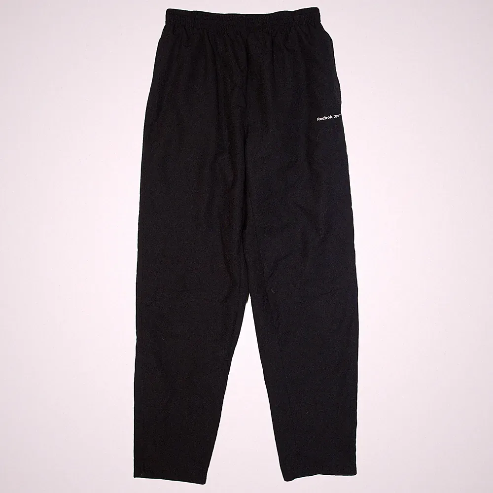 REEBOK Herren Jogginghose Schwarz Tapered M W29 L30